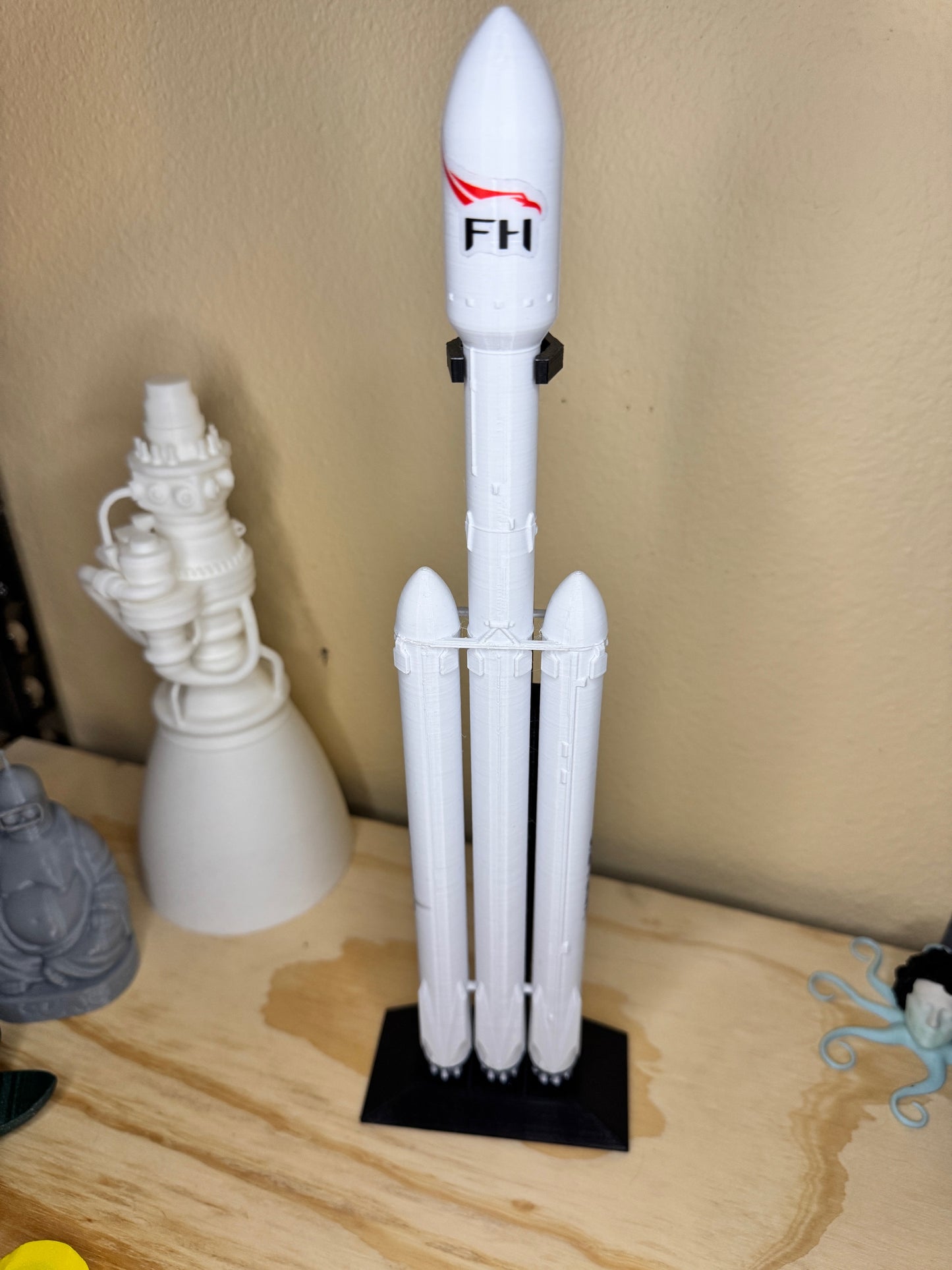 Falcon Heavy 3D Printed Modal